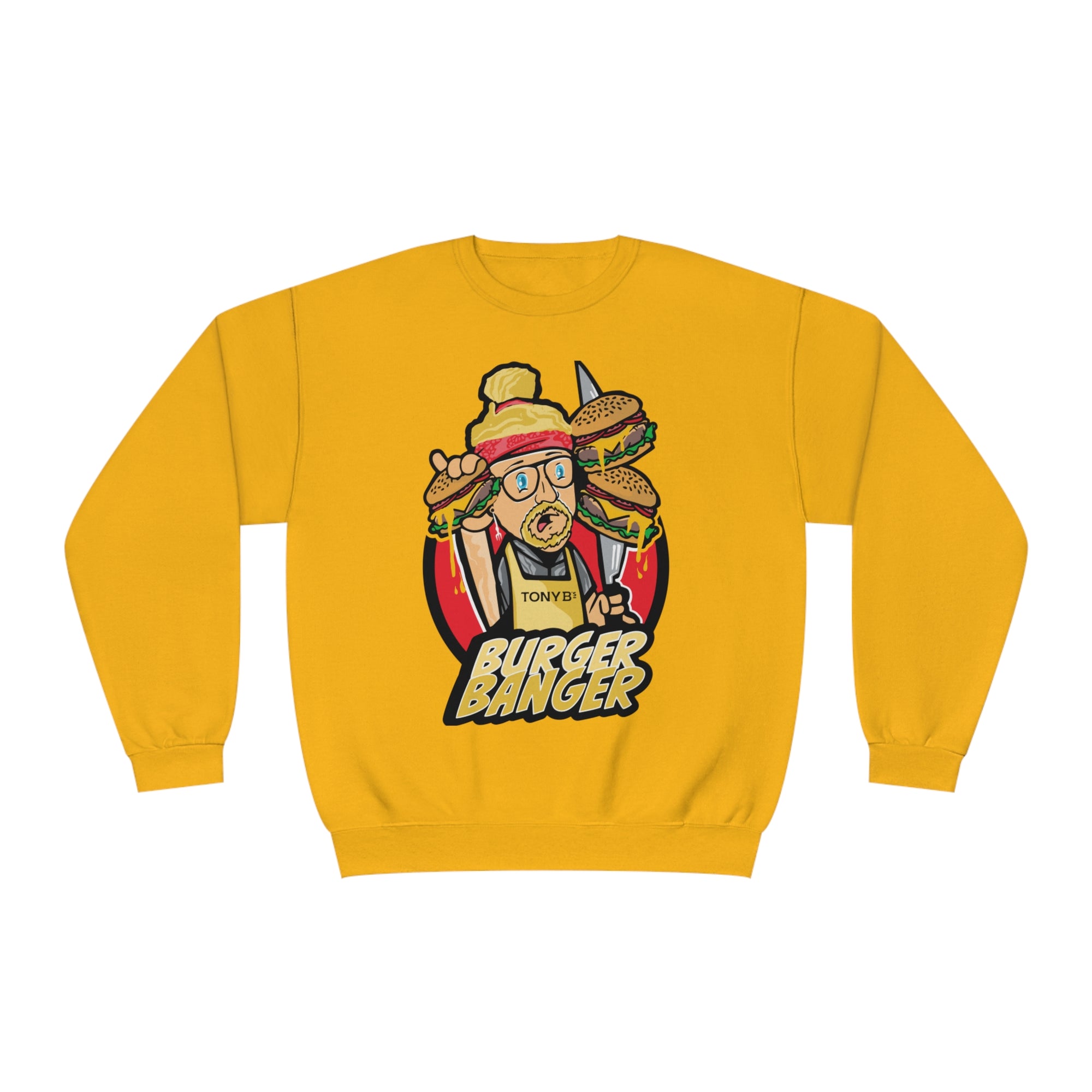 Burger Banger Unisex NuBlend® Crewneck Sweatshirt