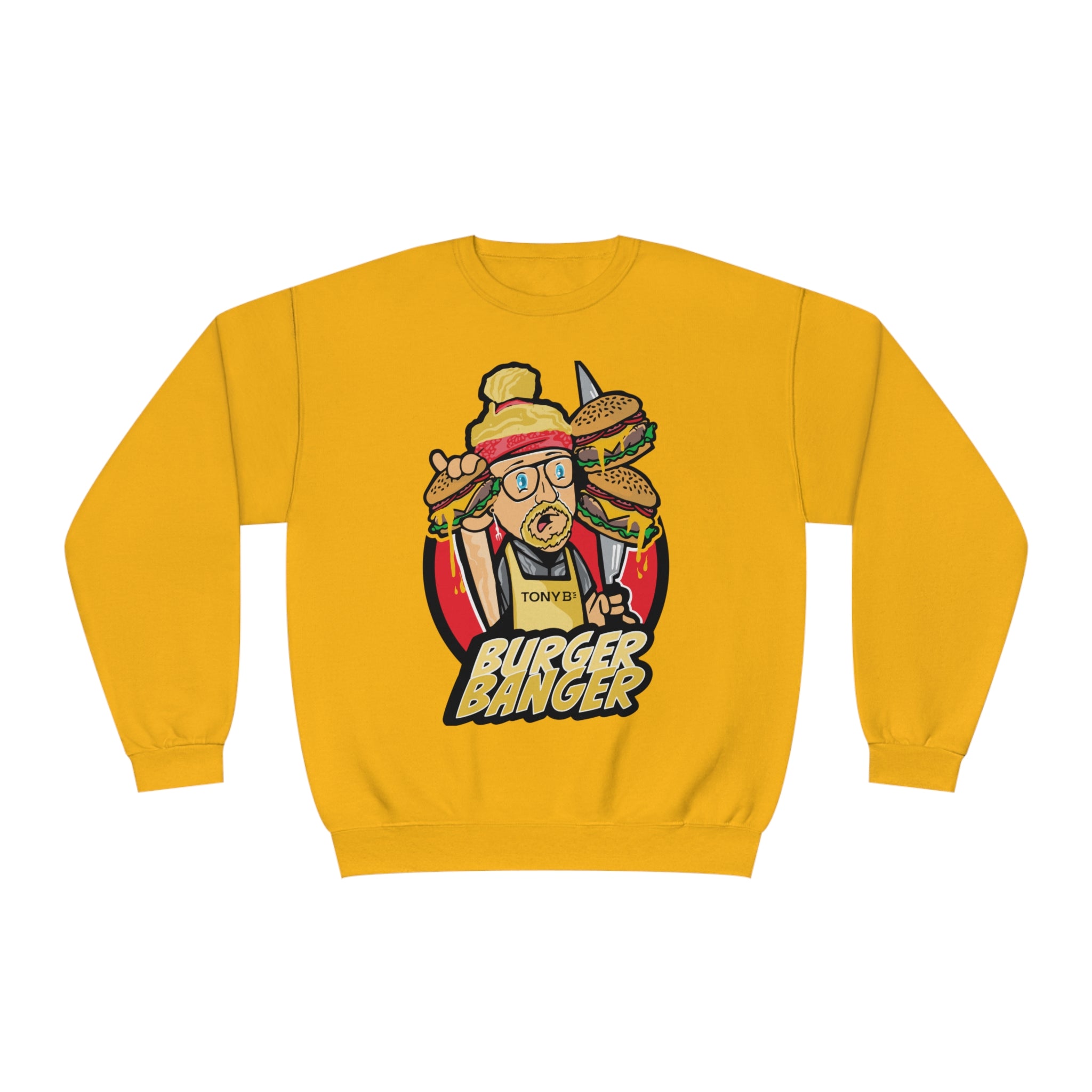 Burger Banger Unisex NuBlend® Crewneck Sweatshirt