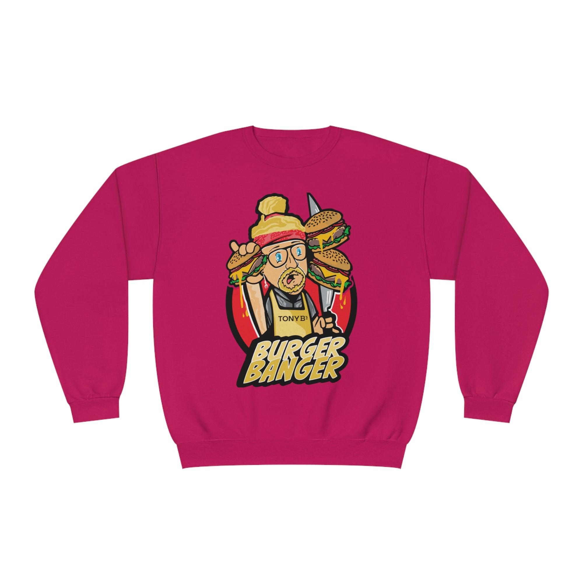 Burger Banger Unisex NuBlend® Crewneck Sweatshirt
