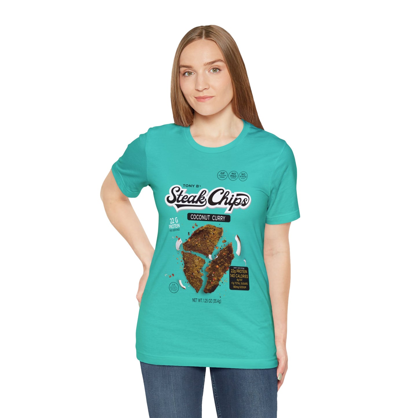 COCONUT CURRY STEAK TEE