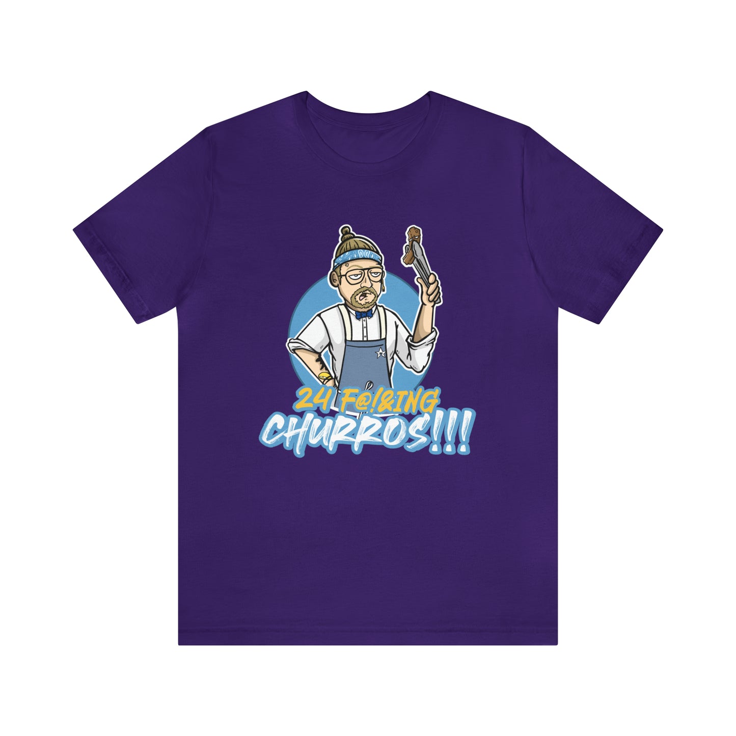 24 Churros Unisex Jersey Short Sleeve Tee