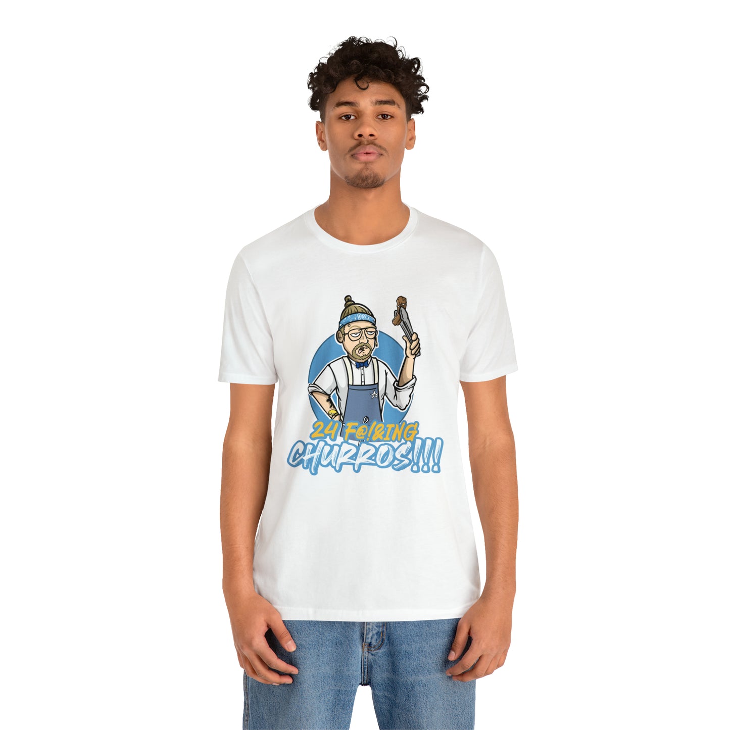 24 Churros Unisex Jersey Short Sleeve Tee