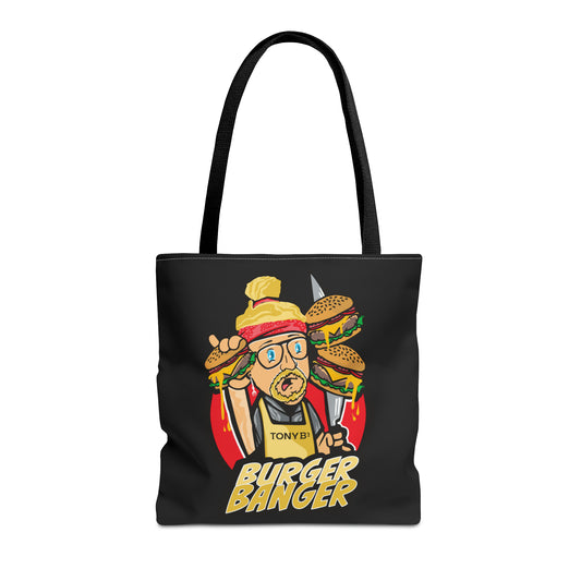 Burger Banger Tote Bag (AOP)
