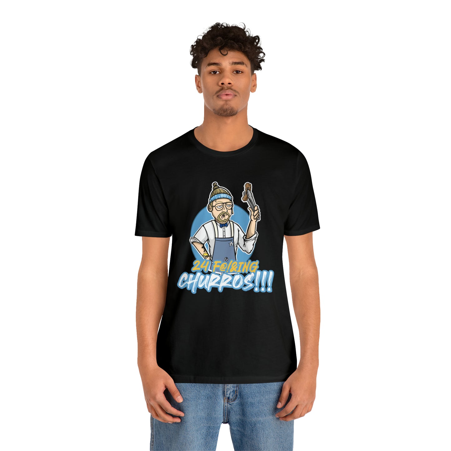 24 Churros Unisex Jersey Short Sleeve Tee