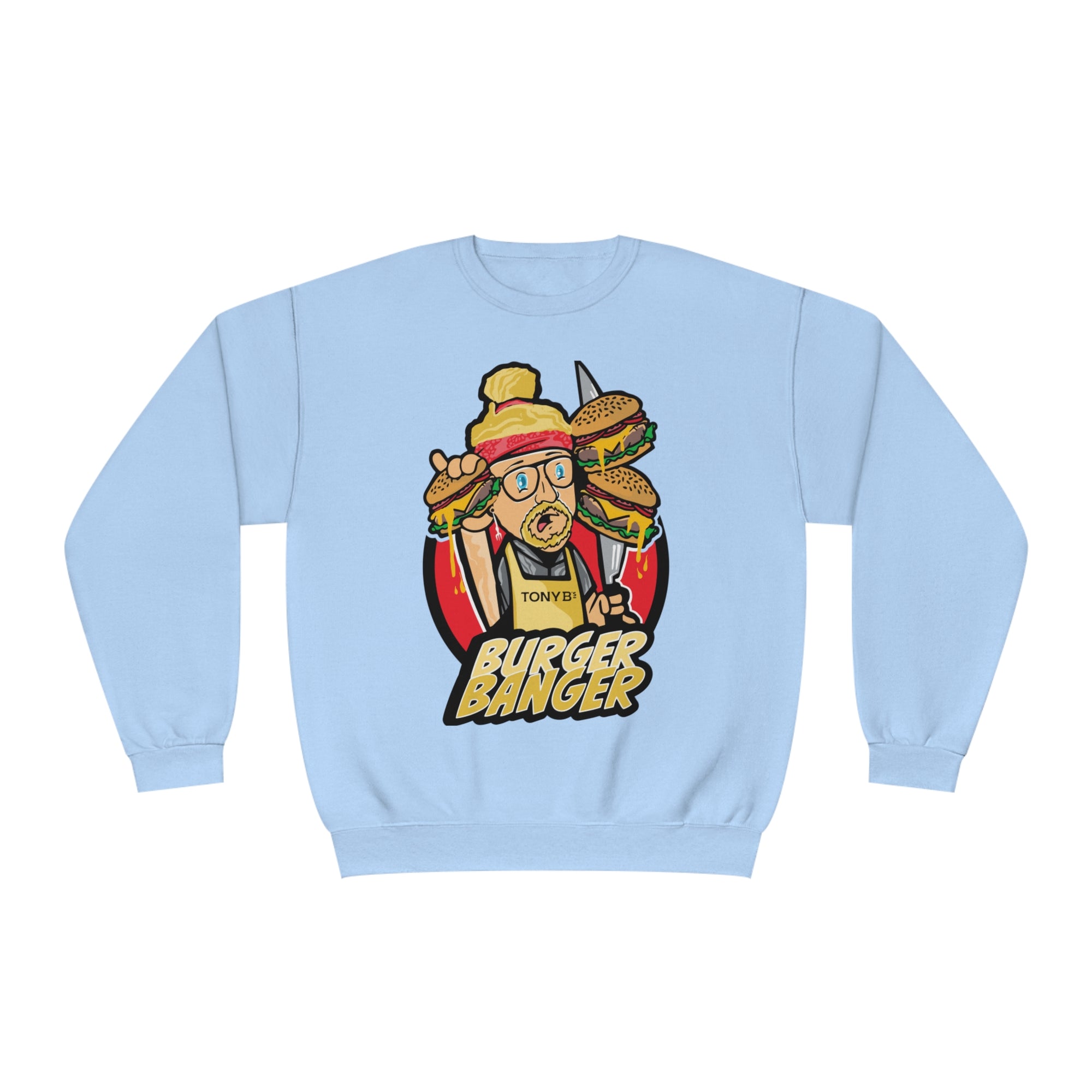 Burger Banger Unisex NuBlend® Crewneck Sweatshirt