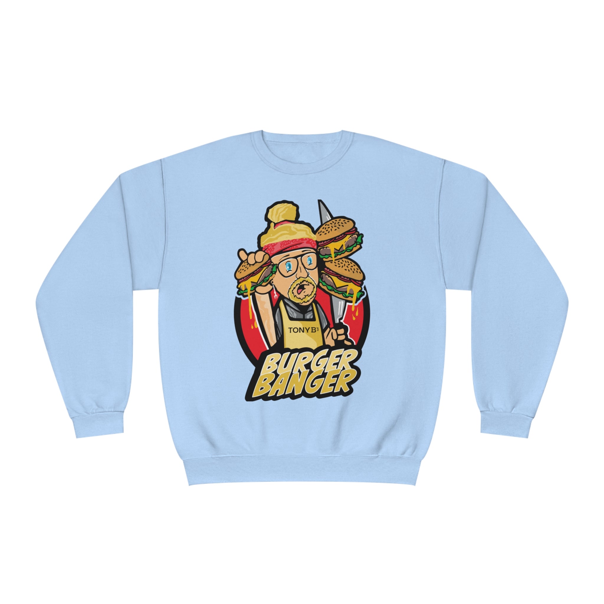 Burger Banger Unisex NuBlend® Crewneck Sweatshirt