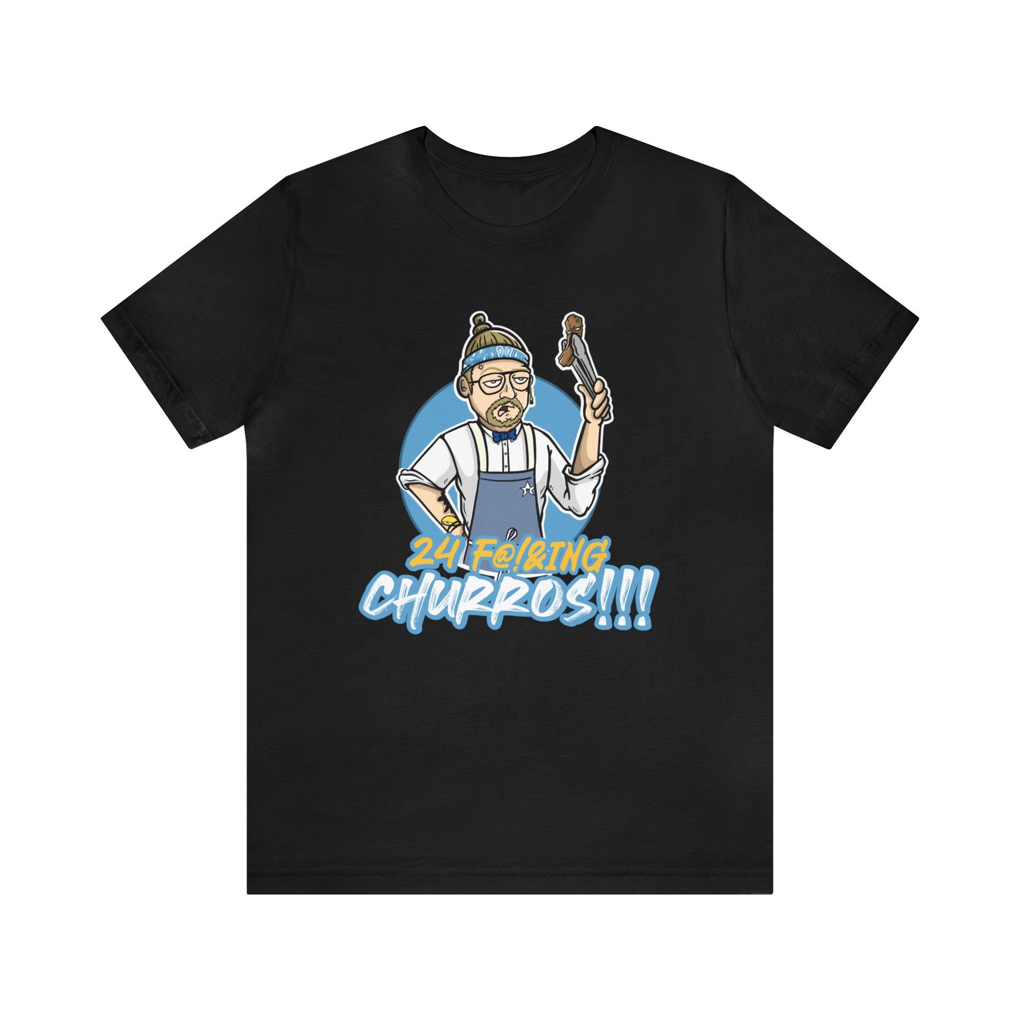 24 Churros Unisex Jersey Short Sleeve Tee
