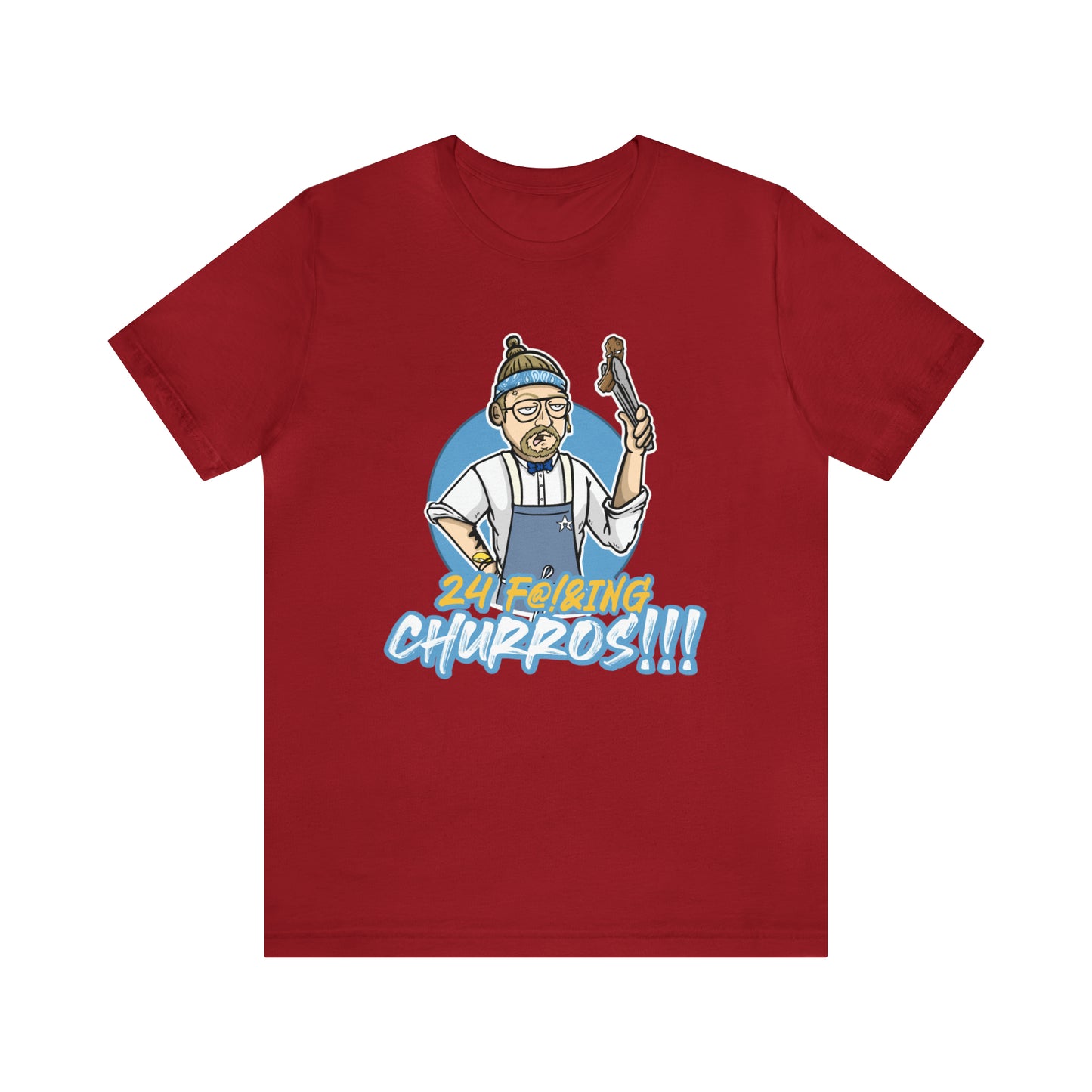 24 Churros Unisex Jersey Short Sleeve Tee