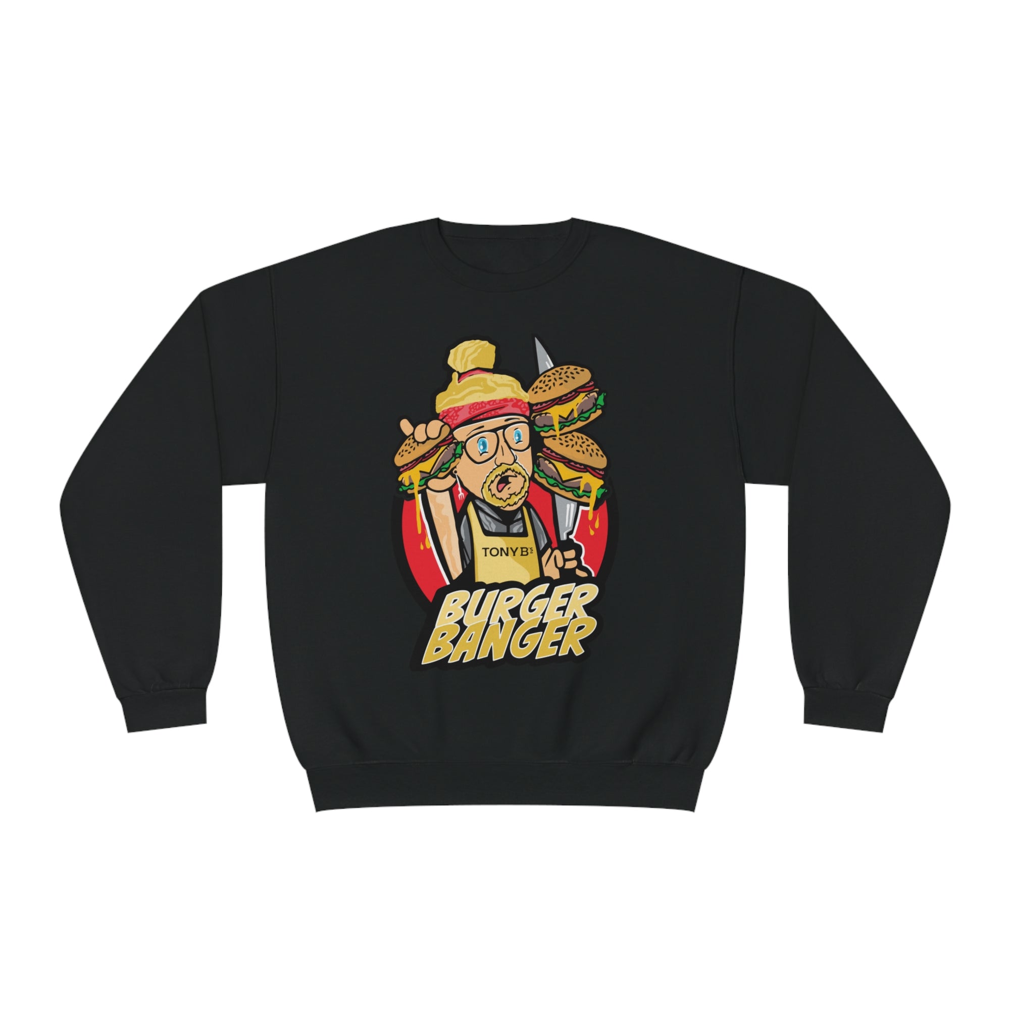 Burger Banger Unisex NuBlend® Crewneck Sweatshirt