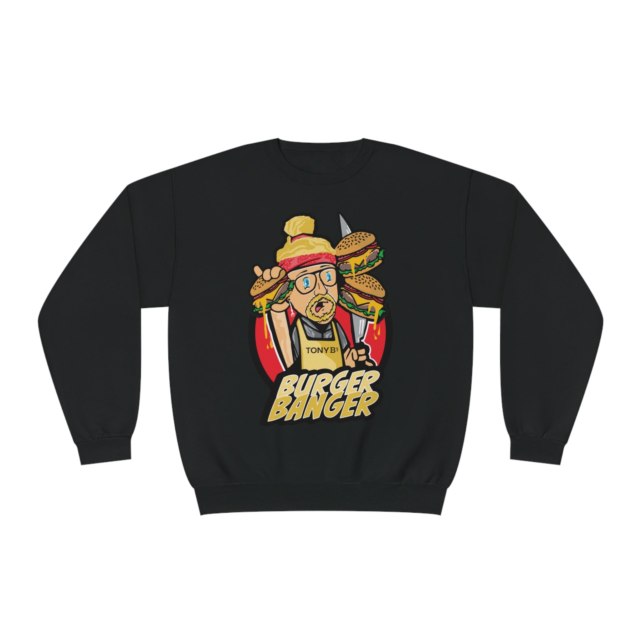 Burger Banger Unisex NuBlend® Crewneck Sweatshirt