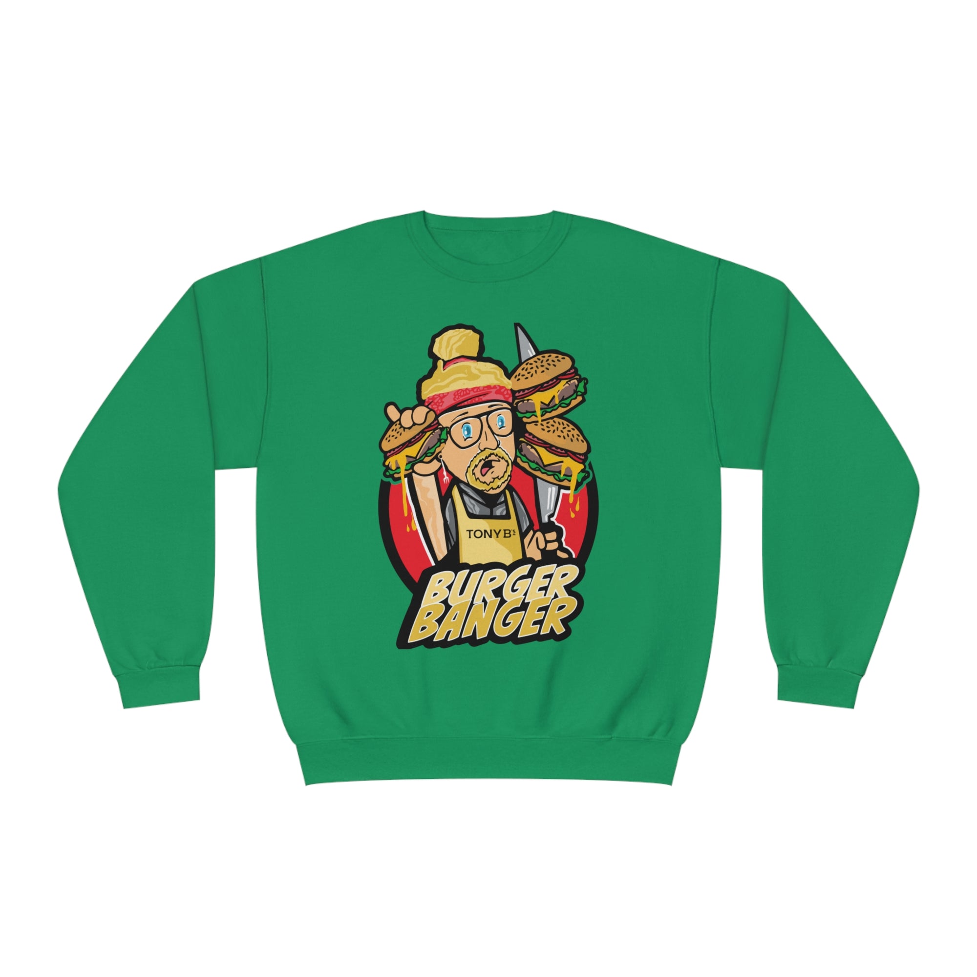 Burger Banger Unisex NuBlend® Crewneck Sweatshirt