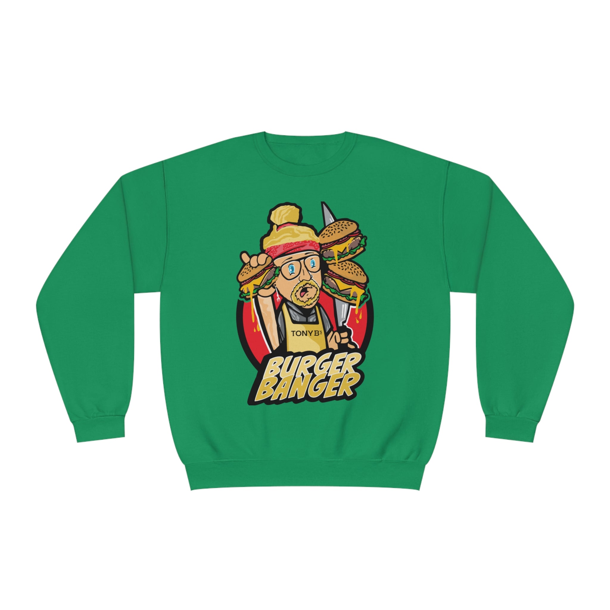 Burger Banger Unisex NuBlend® Crewneck Sweatshirt