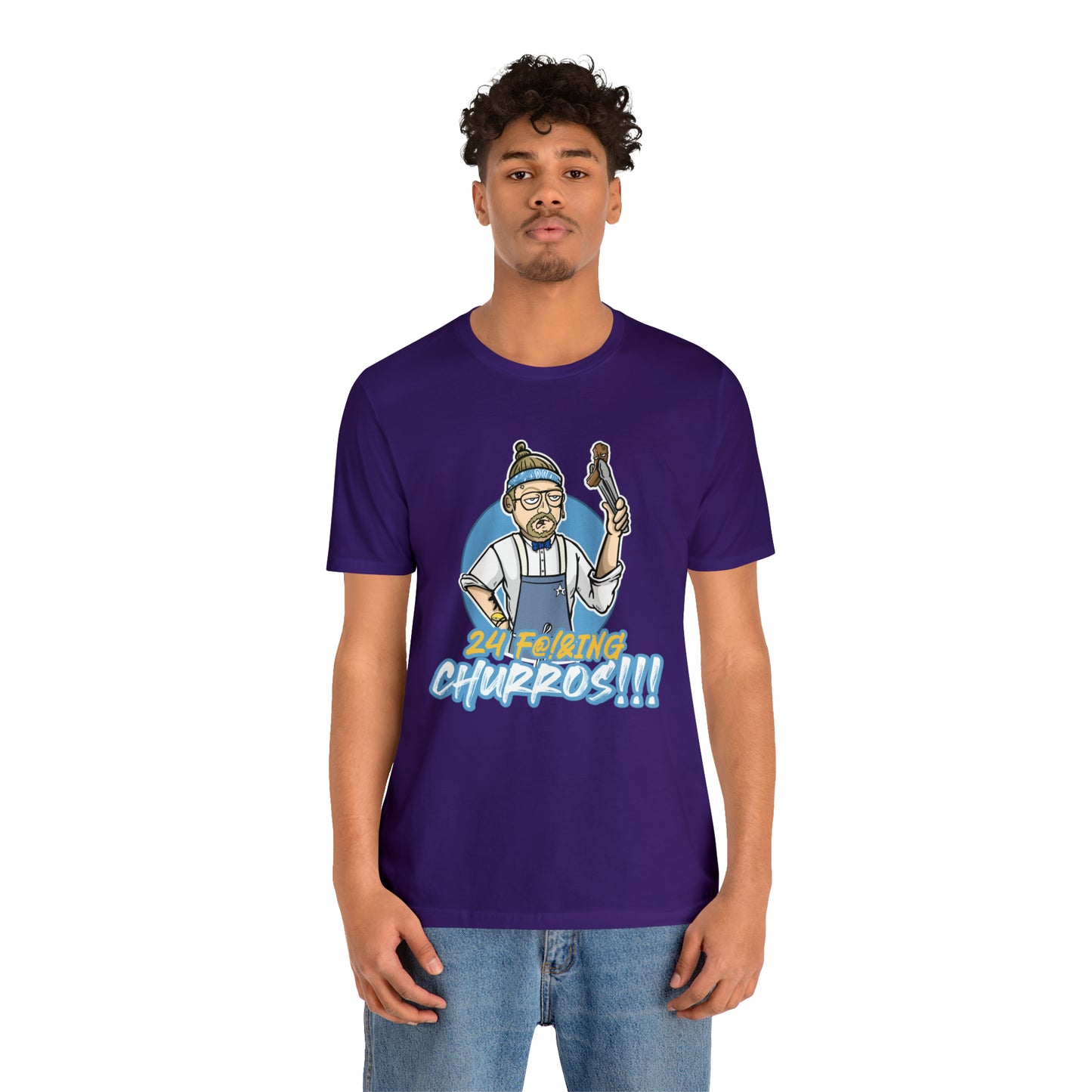 24 Churros Unisex Jersey Short Sleeve Tee