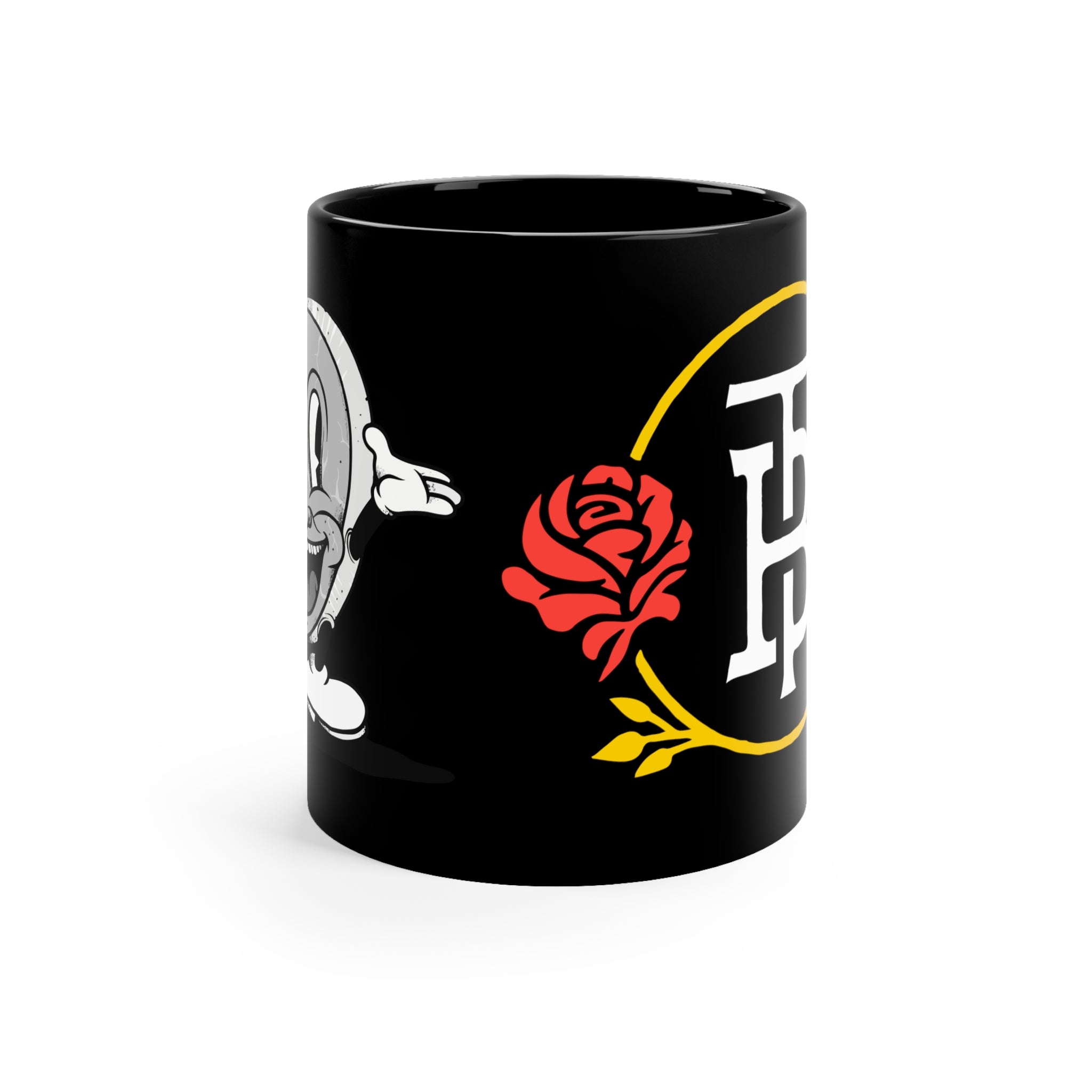 Mr Steak 11oz Black Mug