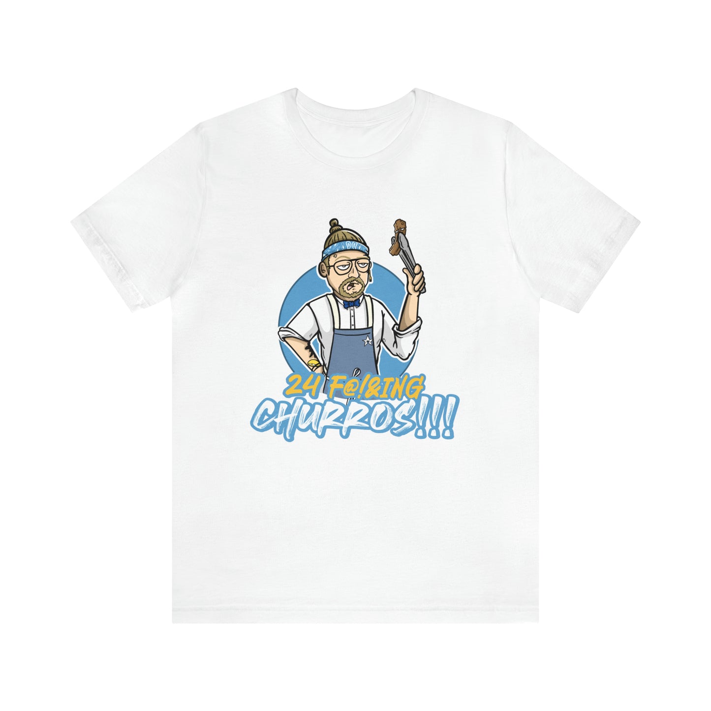 24 Churros Unisex Jersey Short Sleeve Tee