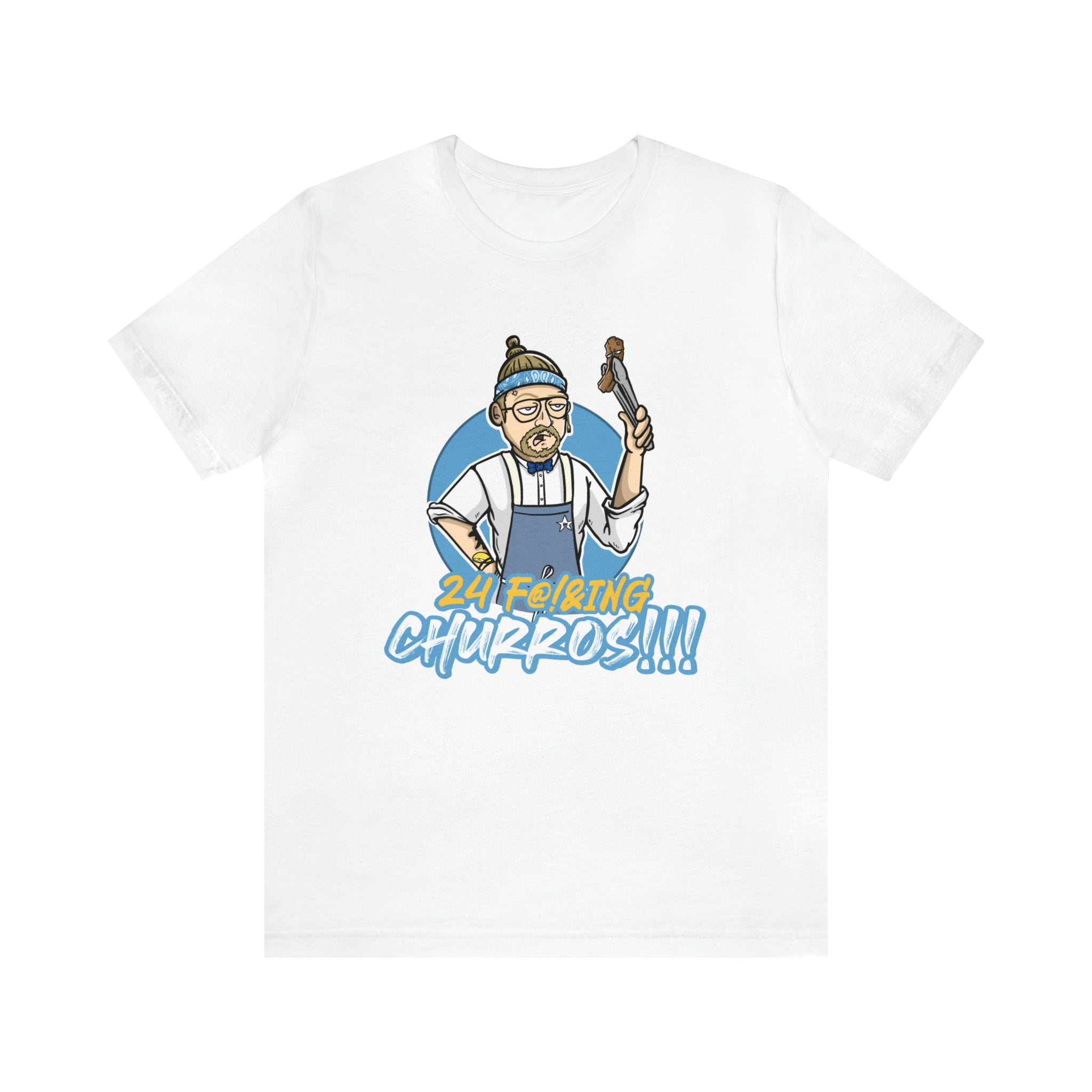 24 Churros Unisex Jersey Short Sleeve Tee