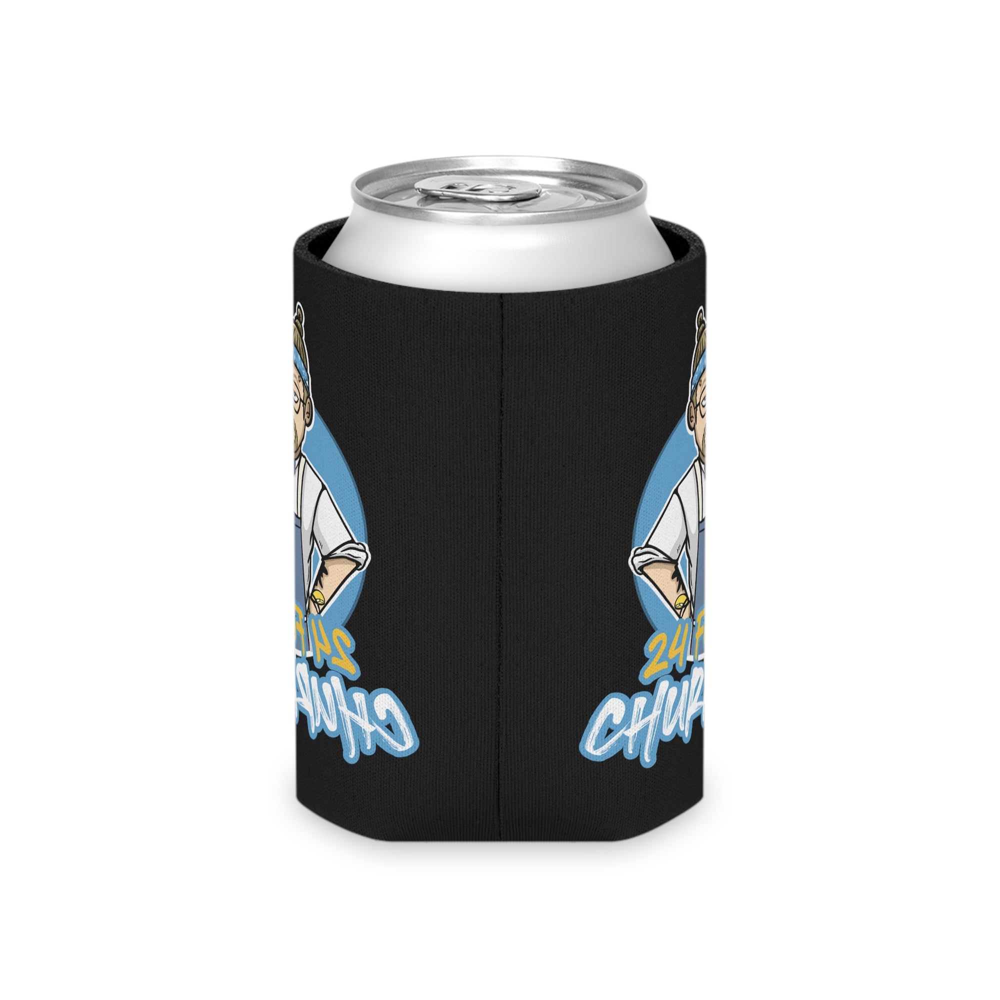 24 F@!&ING CHURROS Can Cooler