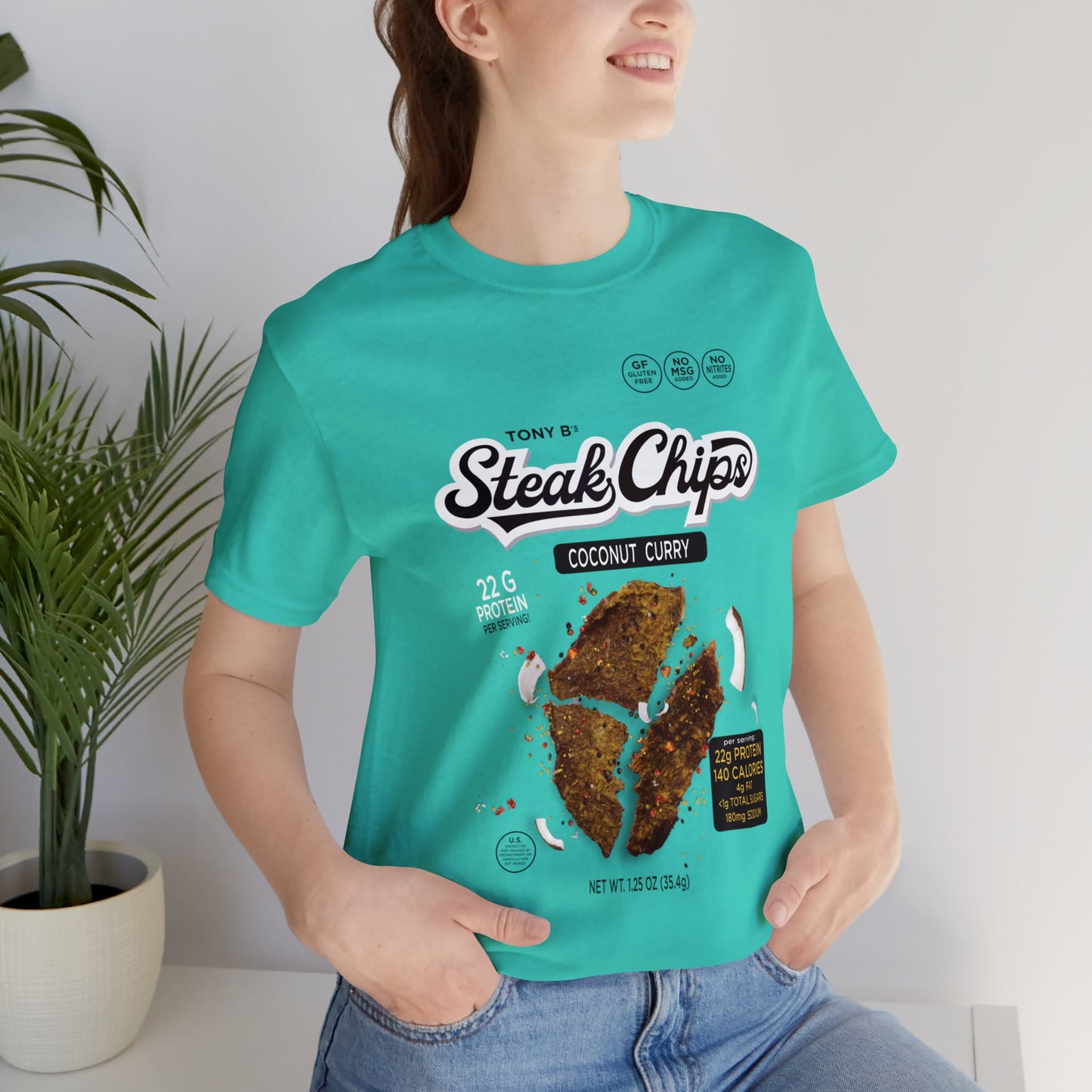 COCONUT CURRY STEAK TEE