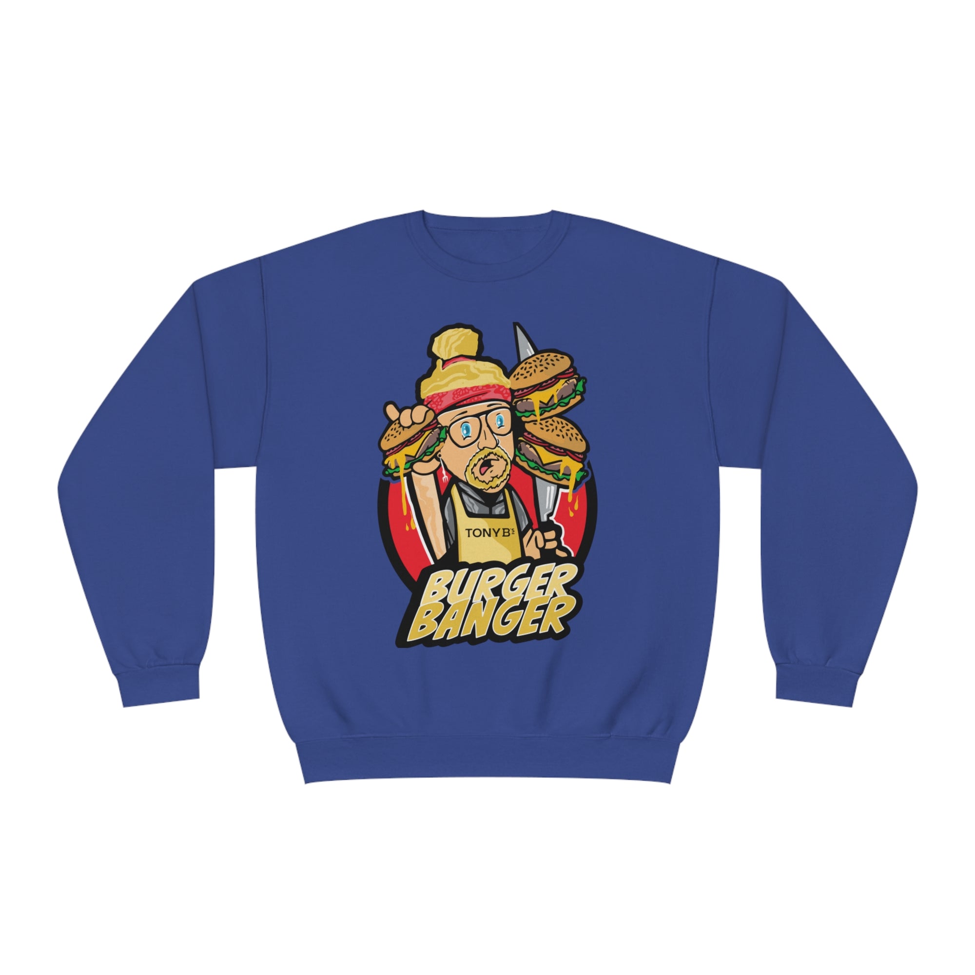 Burger Banger Unisex NuBlend® Crewneck Sweatshirt