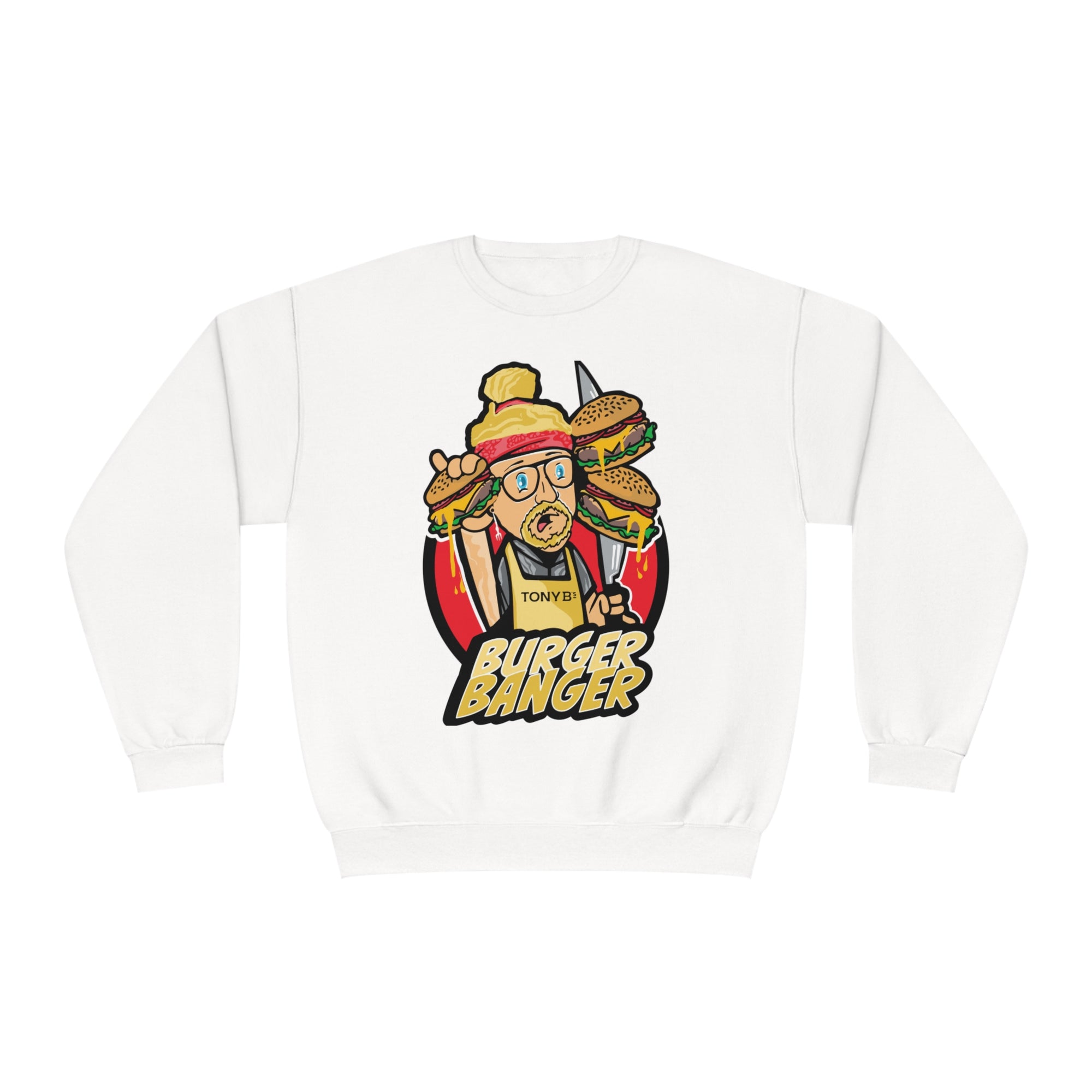 Burger Banger Unisex NuBlend® Crewneck Sweatshirt
