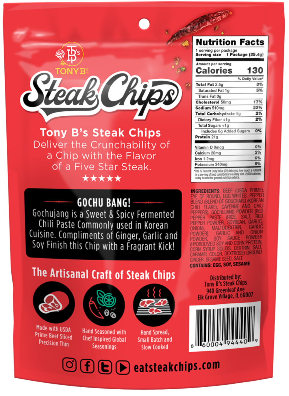Steak Chip Variety Pack