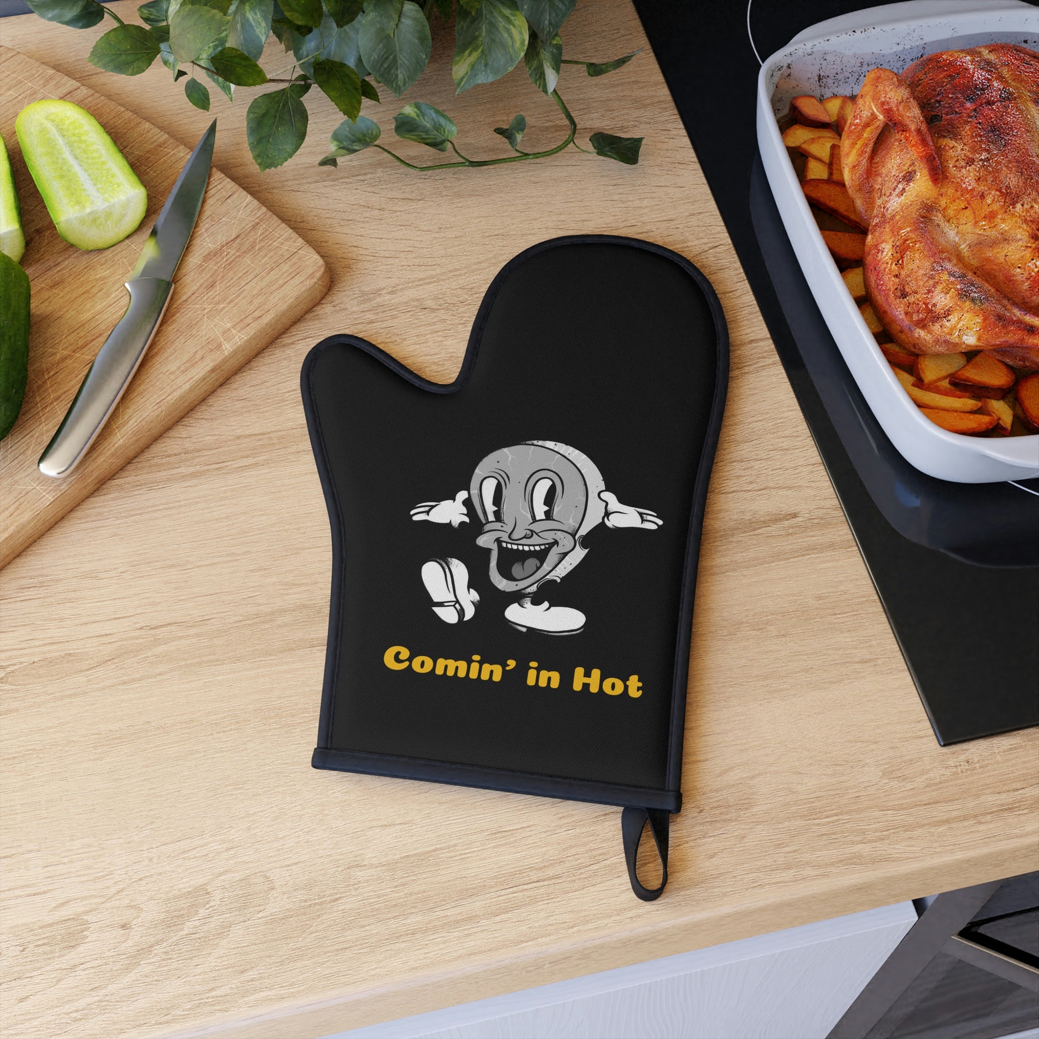Mr. Steak Oven Glove - Black