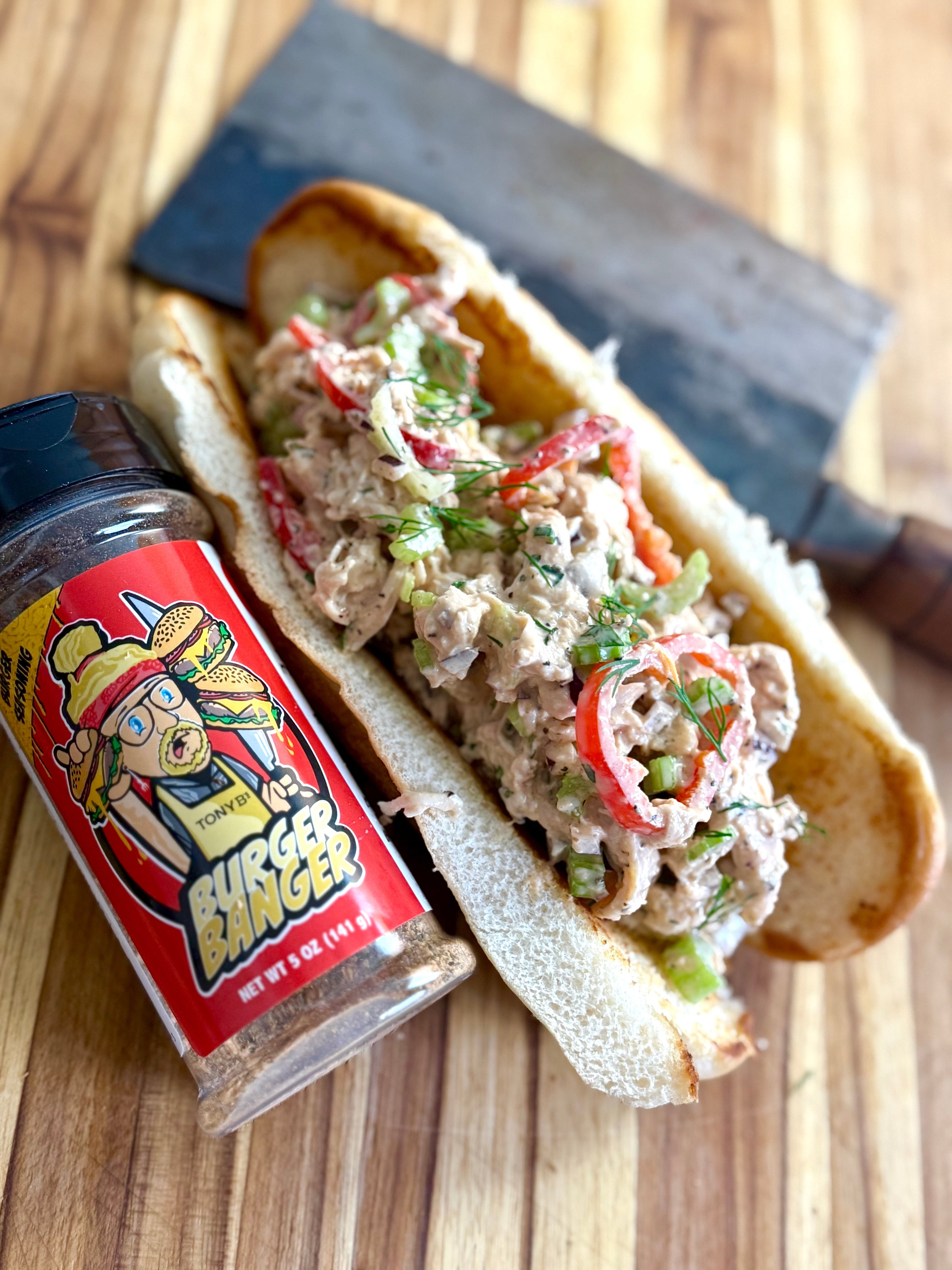 Smoked Chicken Salad Sandwich