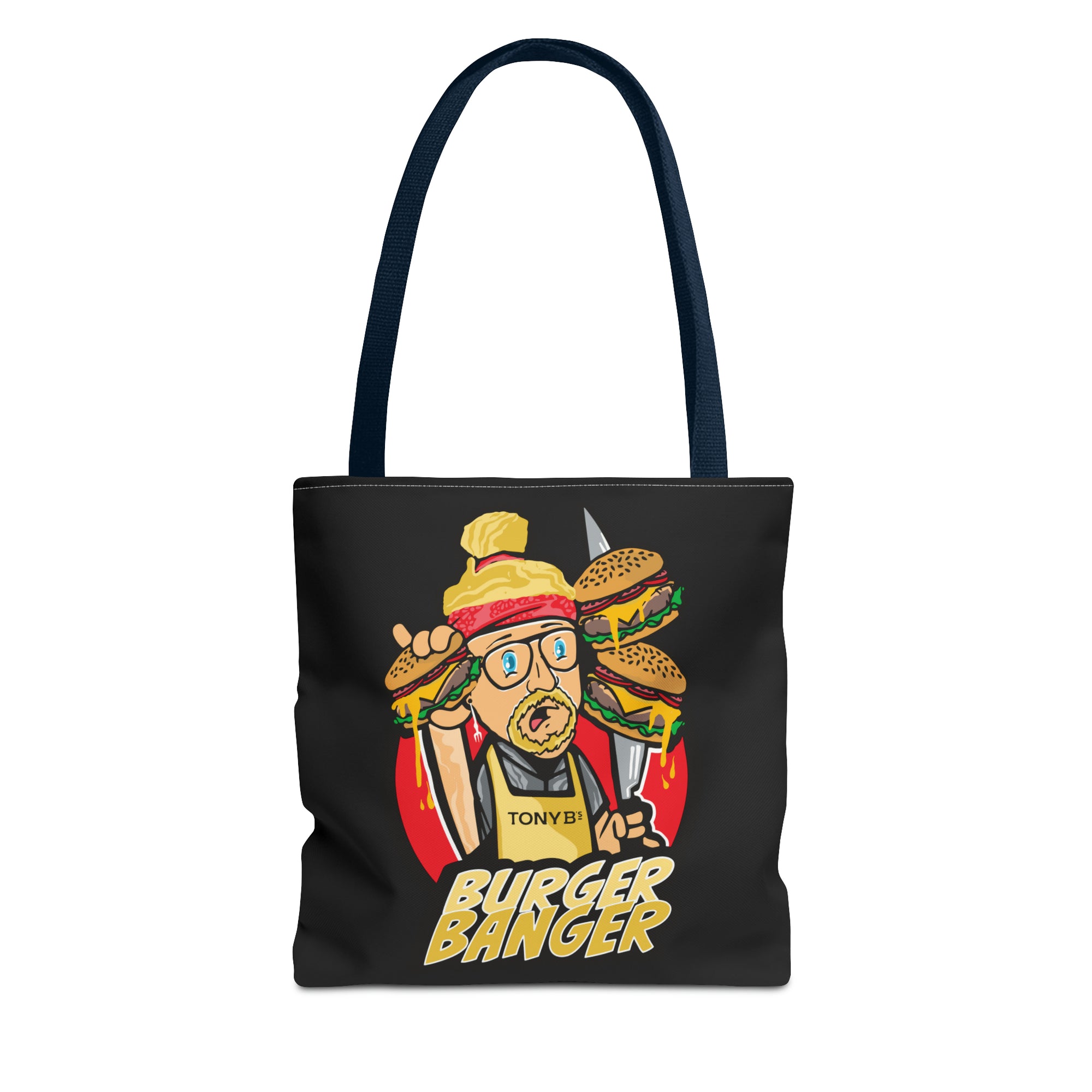 Burger Banger Tote Bag (AOP)