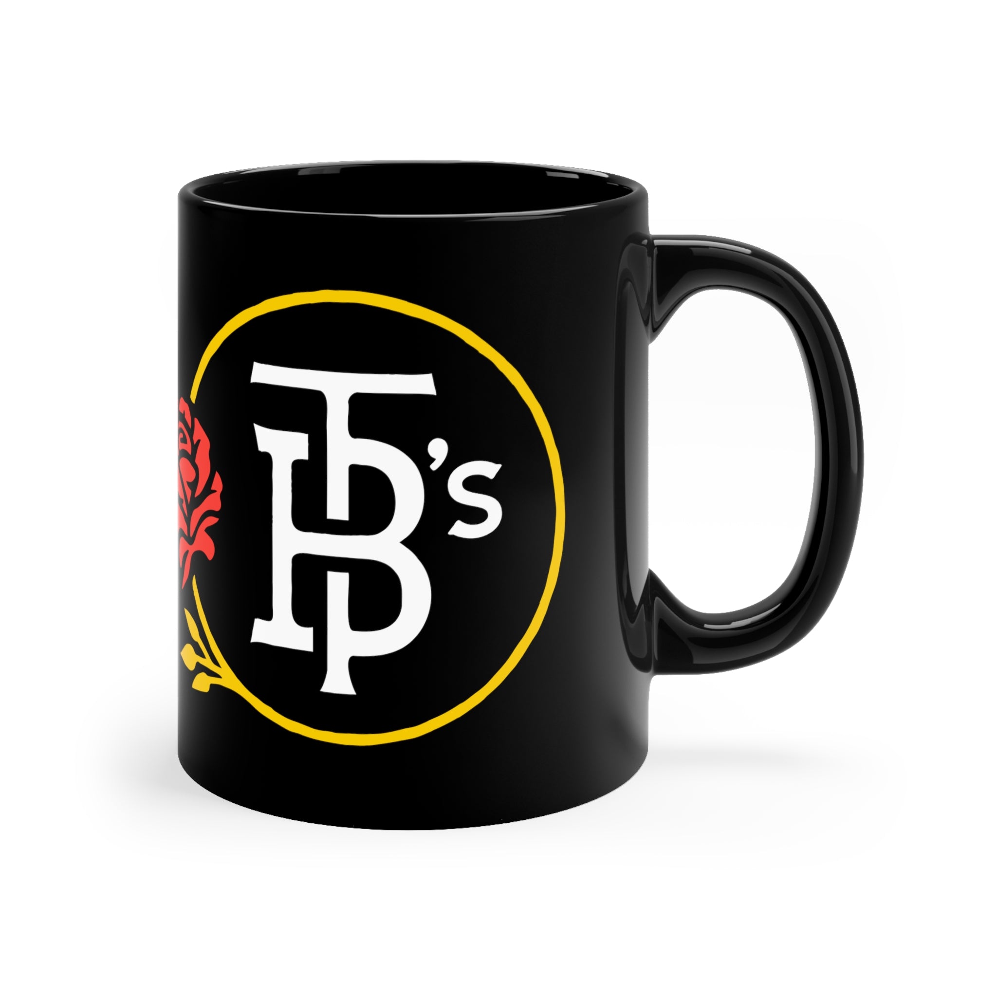 Mr Steak 11oz Black Mug