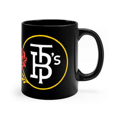 Mr Steak 11oz Black Mug