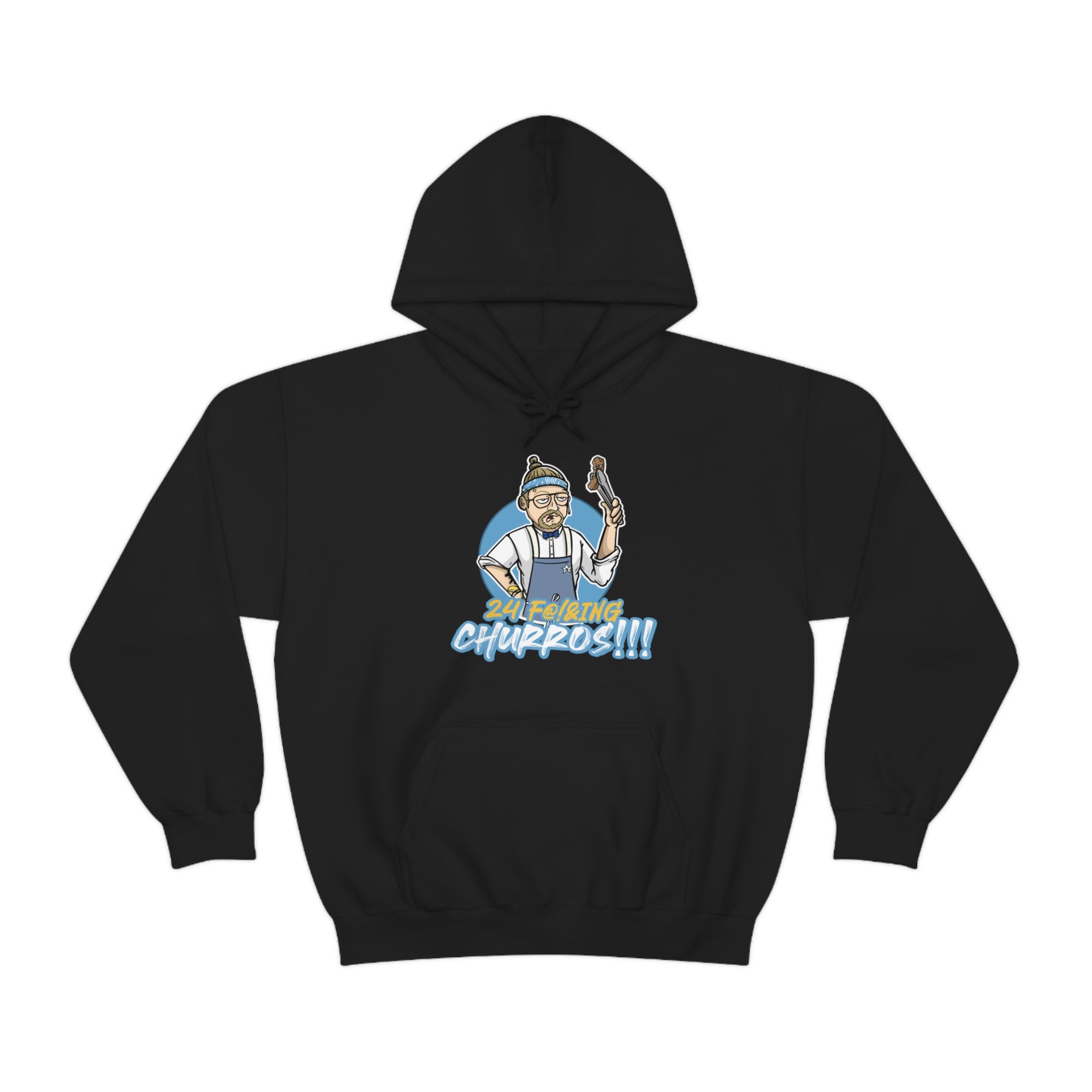 24 F!@&ING CHURROS Unisex Heavy Blend™ Hooded Sweatshirt