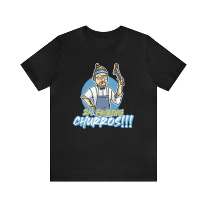 24 Churros Unisex Jersey Short Sleeve Tee