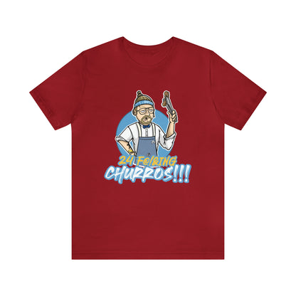 24 Churros Unisex Jersey Short Sleeve Tee