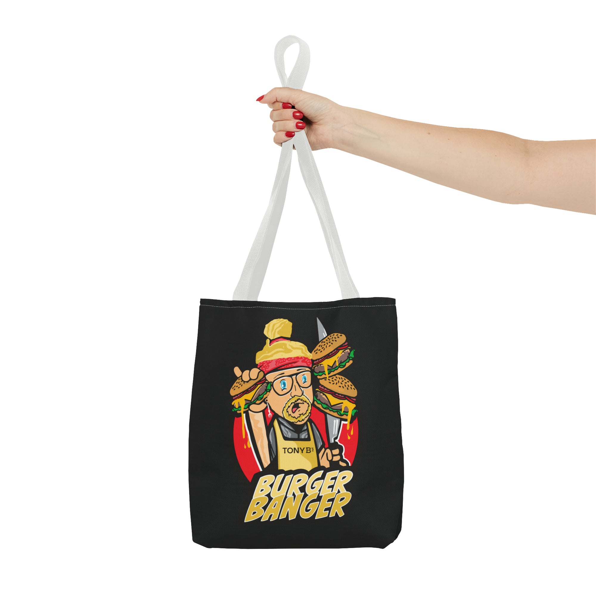 Burger Banger Tote Bag (AOP)