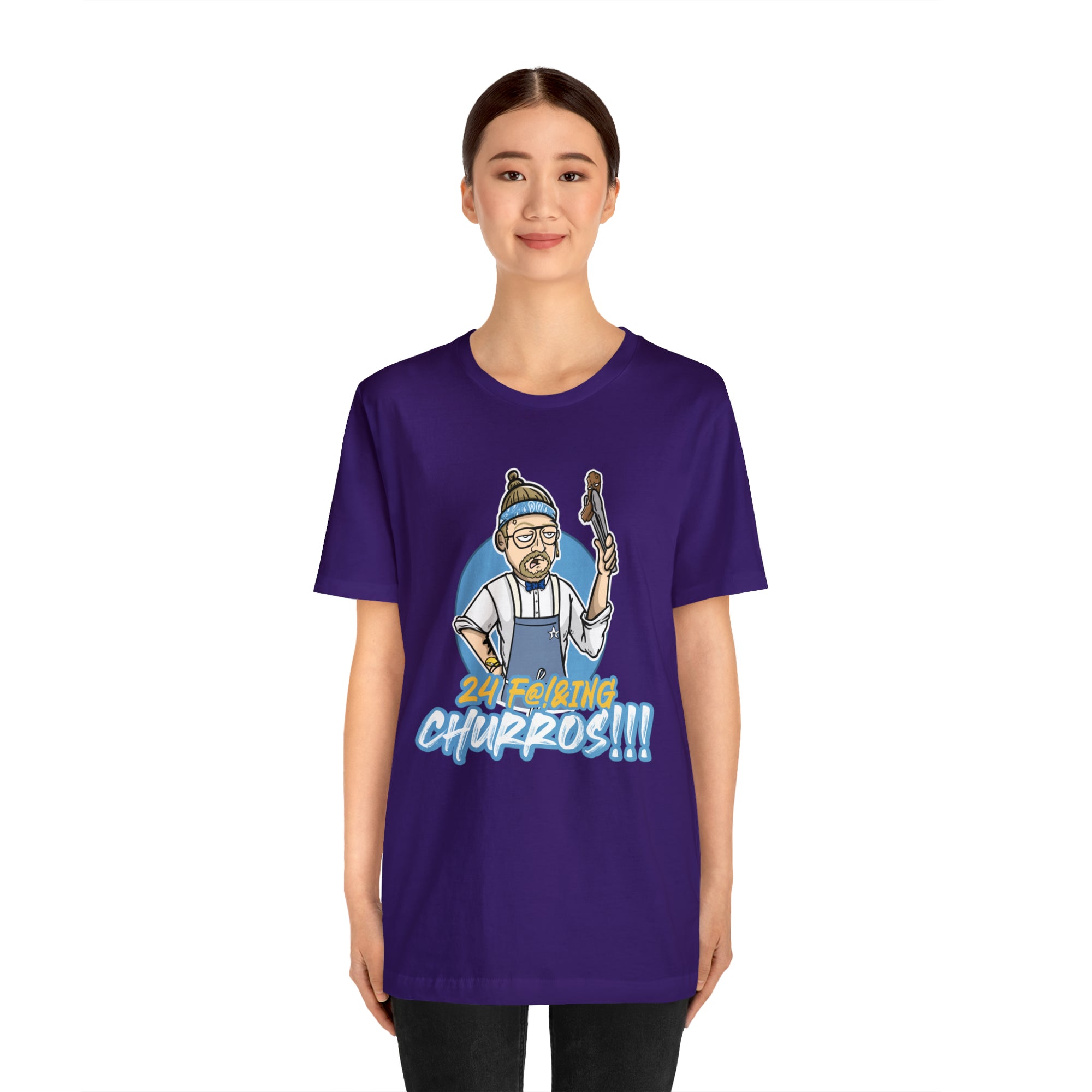 24 Churros Unisex Jersey Short Sleeve Tee