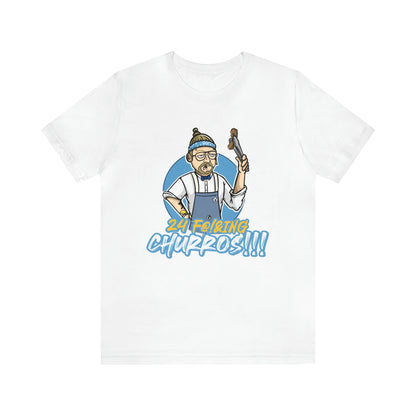 24 Churros Unisex Jersey Short Sleeve Tee
