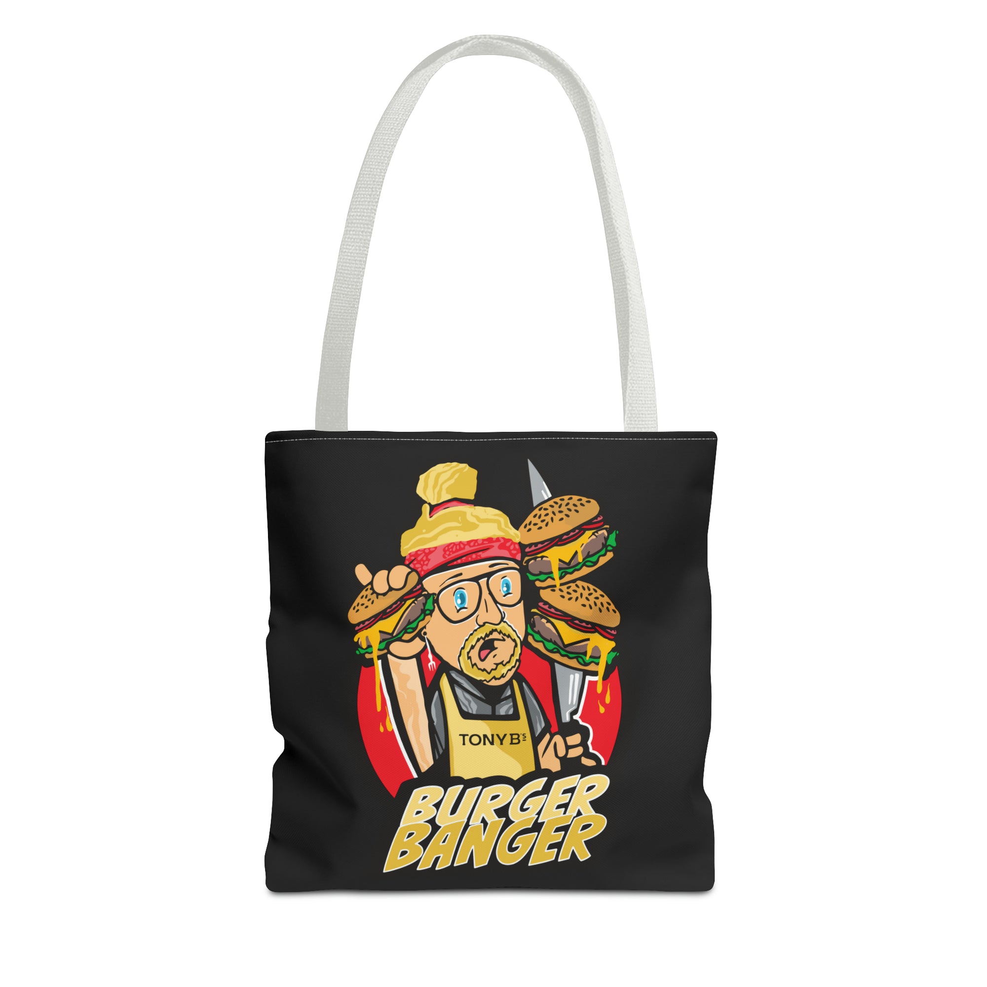 Burger Banger Tote Bag (AOP)