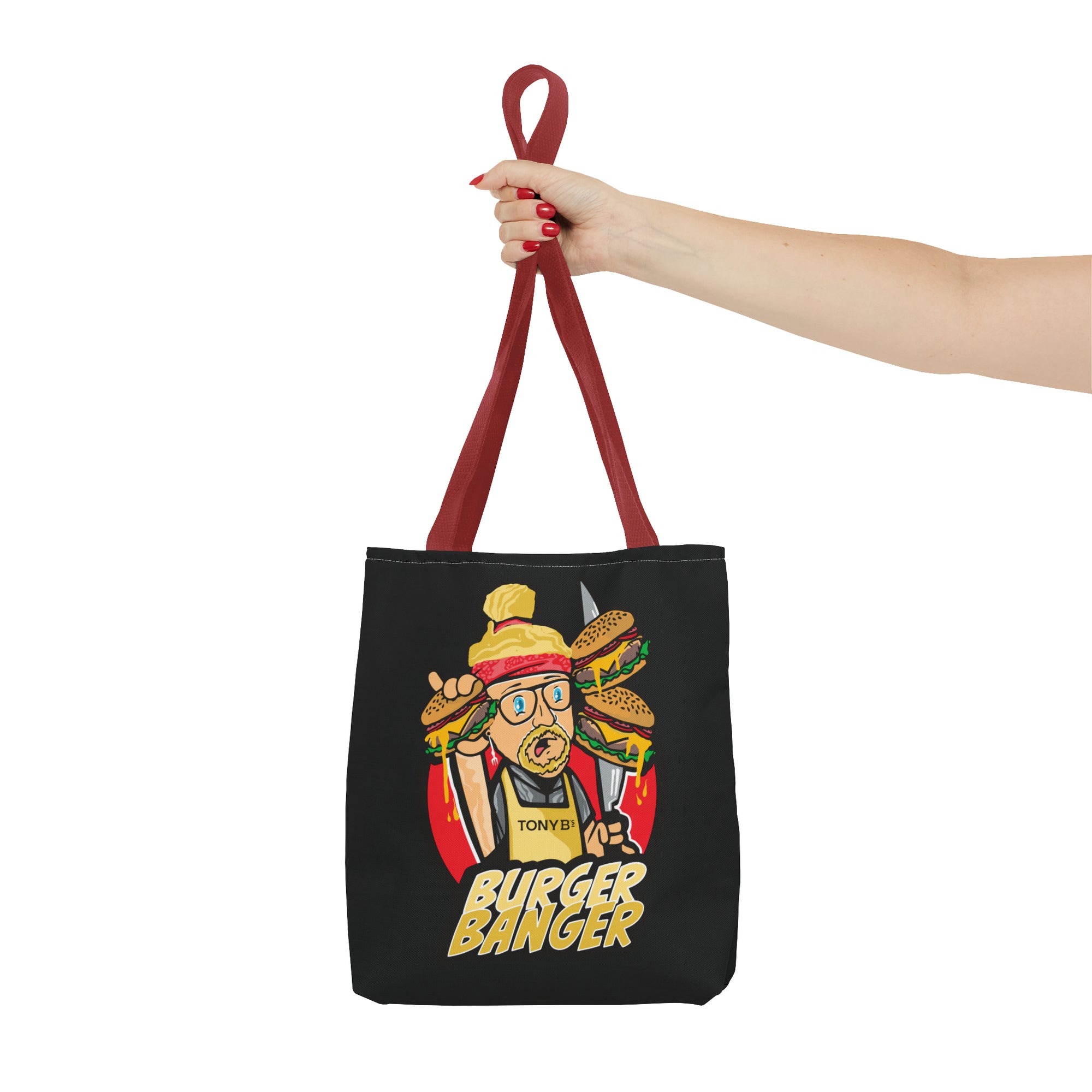 Burger Banger Tote Bag (AOP)