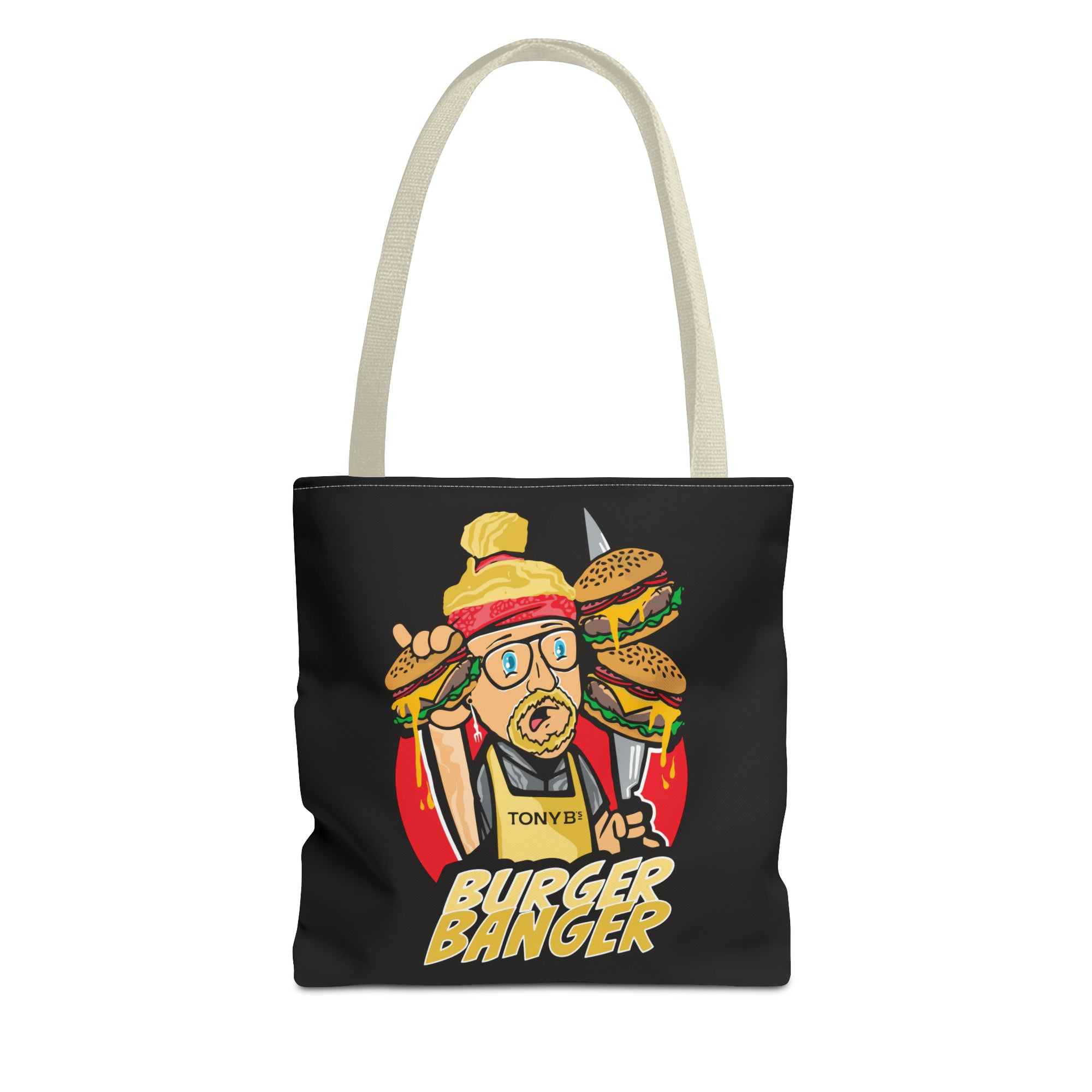 Burger Banger Tote Bag (AOP)
